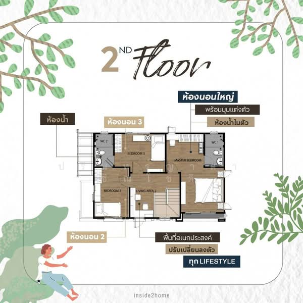 For Rent - Golden Town 2 Ngamwongwan-Prachachuen, Nonthaburi