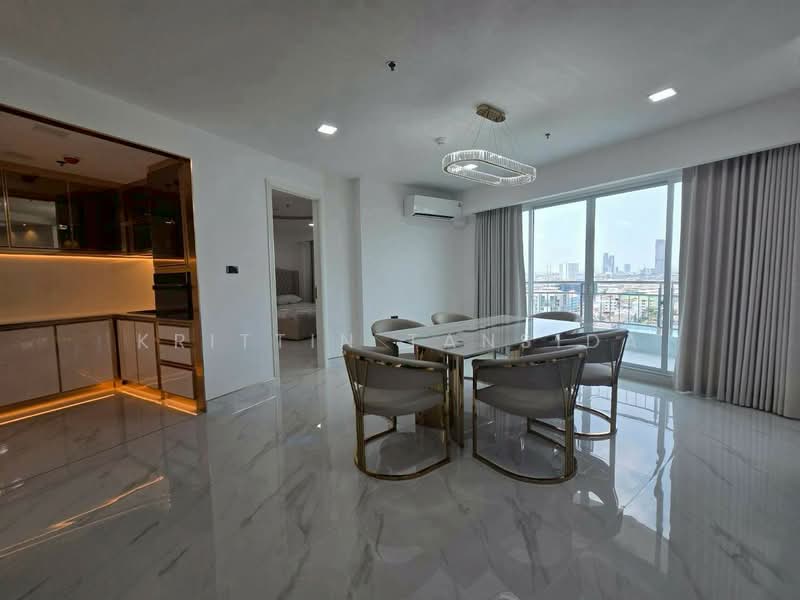 Supalai Prima Riva (Residential), Bangkok, Rama 3 Road, Chong Nonsi, Yan Nawa, Bangkok, 2 Bedrooms, 127 sqm, Condo For Rent, by Krittin Tansida, 500228826 - DDproperty.com