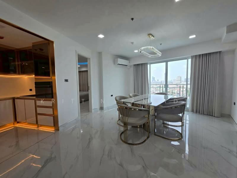 Supalai Prima Riva (Residential), Bangkok, Rama 3 Road, Chong Nonsi, Yan Nawa, Bangkok, 2 Bedrooms, 127 sqm, Condo For Rent, by Krittin Tansida, 500228826 - DDproperty.com