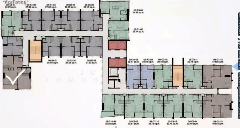 Whizdom Station Ratchada-Thapra, Bangkok, Ratchada Road, Dao Khanong, Thon Buri, Bangkok, 2 Bedrooms, 60 sqm, Condo For Sale, by Jutanon Komoottanaruk, 500229004 - DDproperty.com