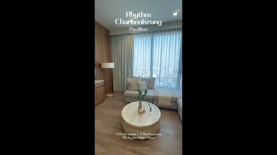 Rhythm Charoenkrung Pavillion : ริธึ่ม เจริญกรุง พาวิลเลี่ยน, กรุงเทพ, ถนนเจริญกรุง, วัดพระยาไกร, บางคอแหลม, กรุงเทพ, 98 ตร.ม., คอนโด ให้เช่า, โดย Suthana Tungsriouya, 500229035 - DDproperty.com