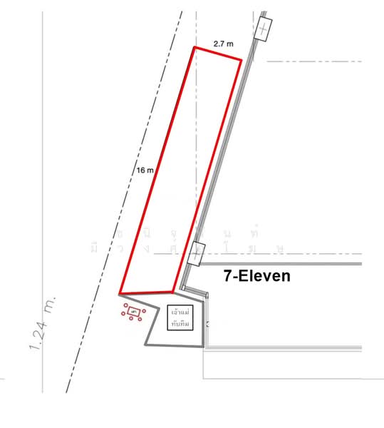 Vacant Land 43 sqm. Ground Floor Silom Sathorn, Bangkok, สีลม, Silom, Bang Rak, Bangkok, , 43 sqm, Retail Space For Rent, by Chanitnun Mewongukote, 500229112 - DDproperty.com