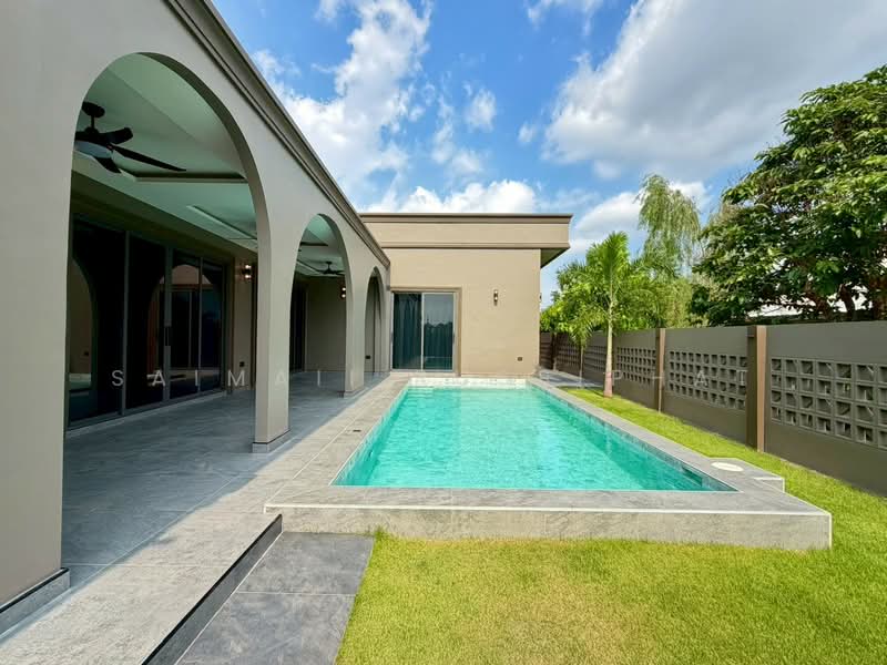 European-style pool villa near Mab Prachan, Chon Buri (Pattaya), มาบล่าง, Bang Lamung, Bang Lamung (Pattaya), Chon Buri (Pattaya), 3 Bedrooms, 190 sqm, Villa For Sale, by Saimaii Russiphat, 500229733 - DDproperty.com
