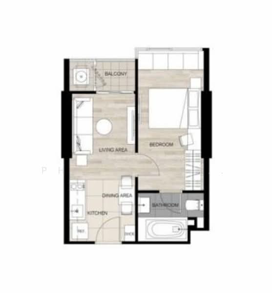 Oka Haus Sukhumvit 36, Bangkok, 3399 Rama 4 Road, Khong Tan, Khlong Toei, Bangkok, 1 Bedroom, 35 sqm, Condo For Sale, by Somrad Phoopruksachart, 500230029 - DDproperty.com