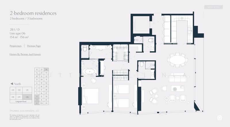 Scope Langsuan, Bangkok, Soi Lang Suan, Lumphini, Pathum Wan, Bangkok, 2 Bedrooms, 155 sqm, Condo For Sale, by Nuttharom Linla, 500231112 - DDproperty.com