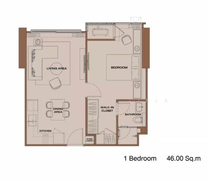 Anil Sathorn 12, Bangkok, 122 N Sathon Rd, Thung Maha Mek, Sathon, Bangkok, 1 Bedroom, 46 sqm, Condo For Sale, by Nuttharom Linla, 500231121 - DDproperty.com