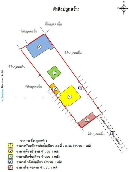 ที่ดินพร้อมสิ่งปลูกสร้าง, Nakhon Si Thammarat, Chan Di, Chawang, Nakhon Si Thammarat, Studio, 1,052 sqm, Single Detached House For Sale, by KRUNGTHAI BANK PCL., 500231421 - DDproperty.com