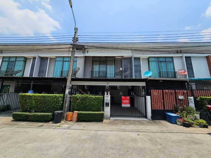Pruksa Ville 65/1 Srisamarn, Nonthaburi, Pak Kret, Nonthaburi, 3 Bedrooms, 100 sqm, Townhouse For Sale, by The Best Property Agent ลี, 500232361 - DDproperty.com