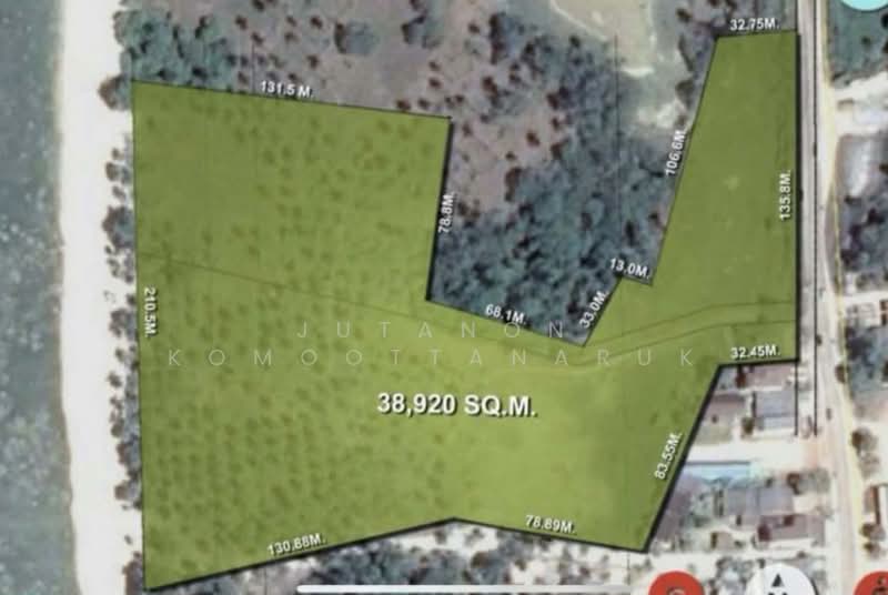 ขายที่ดินโครงการหน้าหาด ฝั่งทะเลอันดามันขนาดใหญ่ 23 ไร่ หาดคลองโขง ใกล้แหล่งท่องเที่ยว ตำบลศาลาด่าน, Krabi, Saladan, Ko Lanta, Krabi, , 36,800 sqm, Land For Sale, by Jutanon Komoottanaruk, 500232591 - DDproperty.com