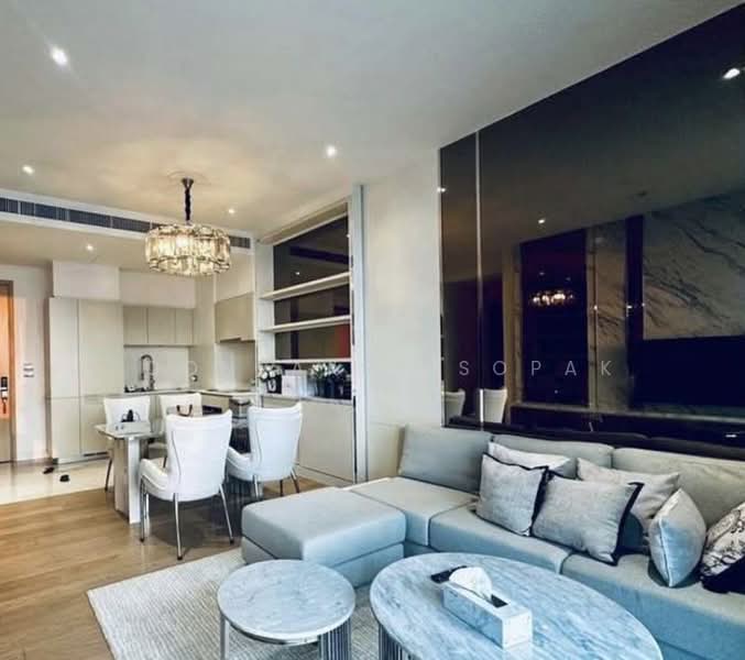 Magnolias Waterfront Residences, Bangkok, 259 Charoen Nakhon Road, Khlong Ton Sai, Khlong San, Bangkok, 2 Bedrooms, 94 sqm, Condo For Rent, by Boonraksa Sopak, 500232653 - DDproperty.com