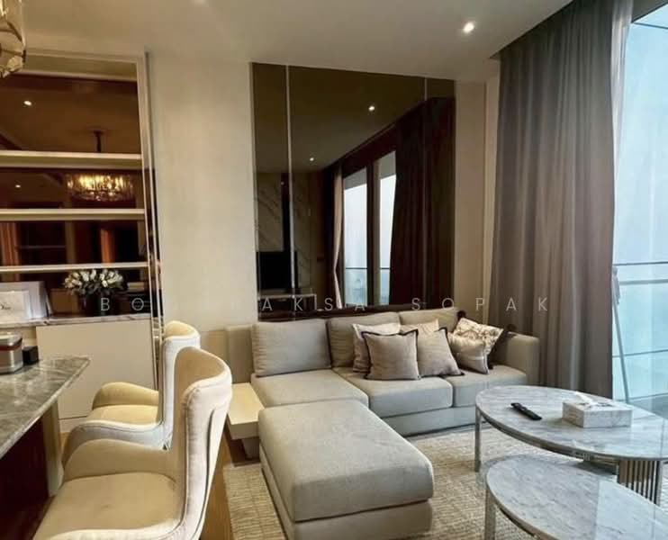 Magnolias Waterfront Residences, Bangkok, 259 Charoen Nakhon Road, Khlong Ton Sai, Khlong San, Bangkok, 2 Bedrooms, 94 sqm, Condo For Rent, by Boonraksa Sopak, 500232653 - DDproperty.com
