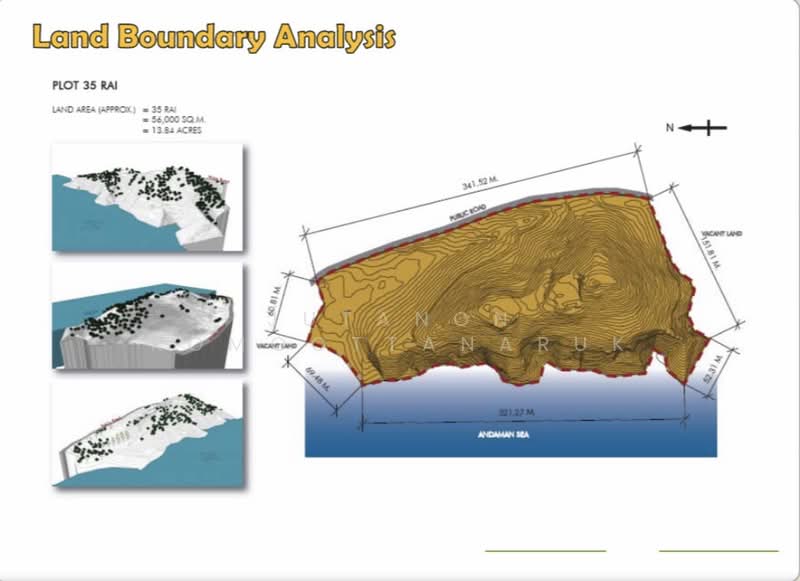 ขายที่ดินอ่าวกันเตียง 32 ไร่ แปลงพิเศษหายาก ติดทะเลอันดามัน ตำบลเกาะลันตา อำเภอเกาะลันตา กระบี่, Krabi, Ko Lanta Yai, Ko Lanta, Krabi, , 51,200 sqm, Land For Sale, by Jutanon Komoottanaruk, 500232701 - DDproperty.com