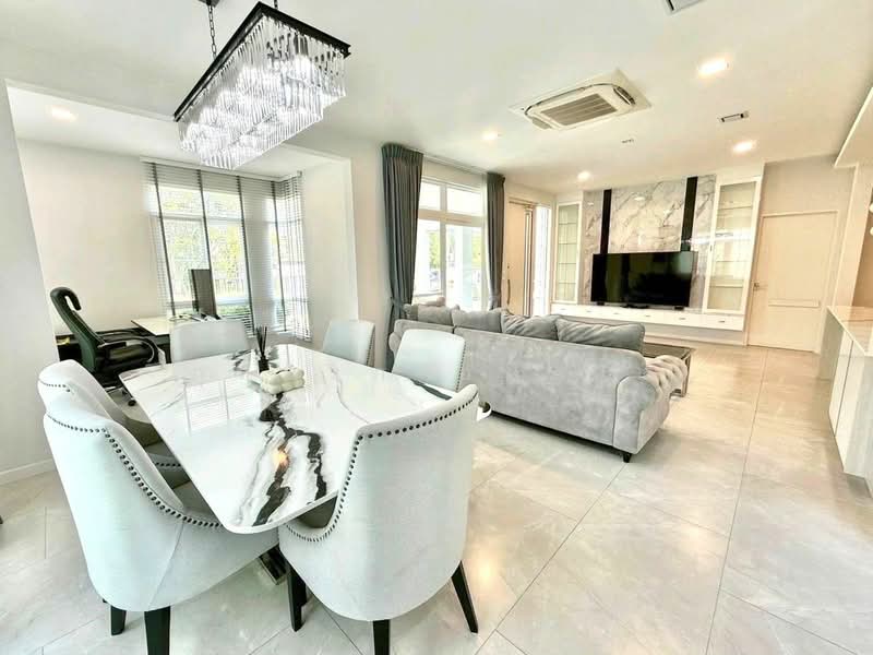 Mantana 2 Motorway - New Krungthepkreetha, Bangkok, Manthana 2 Motorway-New Krungthep Kreetha Intersection, Phatthanakan Road 4, Khlong Song Ton Nun, Lat Krabang, Bangkok, 4 Bedrooms, 350 sqm, Single Detached House For Rent, by กุลจิรา อภัยโส, 500232836 - DDproperty.com