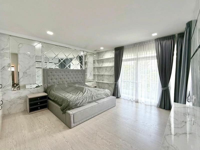 Mantana 2 Motorway - New Krungthepkreetha, Bangkok, Manthana 2 Motorway-New Krungthep Kreetha Intersection, Phatthanakan Road 4, Khlong Song Ton Nun, Lat Krabang, Bangkok, 4 Bedrooms, 350 sqm, Single Detached House For Rent, by กุลจิรา อภัยโส, 500232836 - DDproperty.com