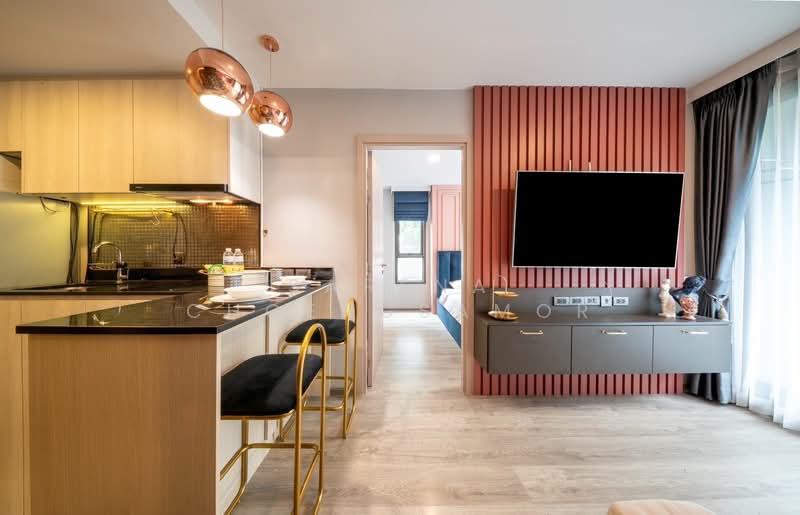 Maestro 19 Ratchada 19-Vipha, Bangkok, Soi Vibhavadi Rangsit 16, Din Daeng, Din Daeng, Bangkok, 1 Bedroom, 36 sqm, Condo For Rent, by Sarena Choengsamor, 500233151 - DDproperty.com