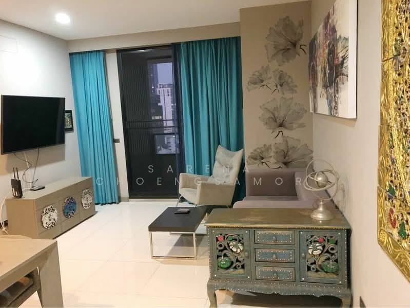 M Silom, Bangkok, 26 Narathiwas Ratchanakarin Road, Suriyawong, Bang Rak, Bangkok, 1 Bedroom, 50 sqm, Condo For Rent, by Sarena Choengsamor, 500233178 - DDproperty.com
