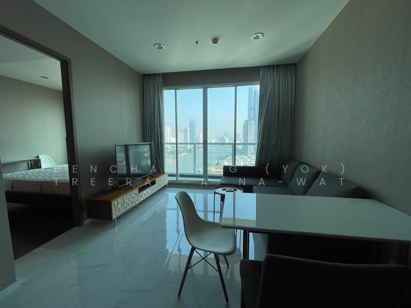 Menam Residences, Bangkok, 2088 Charoenkrung Road, Wat Prayakrai, Bang Kho Laem, Bangkok, 1 Bedroom, 48 sqm, Condo For Rent, by Bencharong (Yok) Treerat-a-na-wat, 500233376 - DDproperty.com