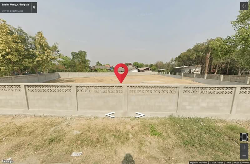 For Sale - Land for sale, 289.6 wa , near Mae Kuang intersection, San Na Meng, Chiangmai, Chiang Mai