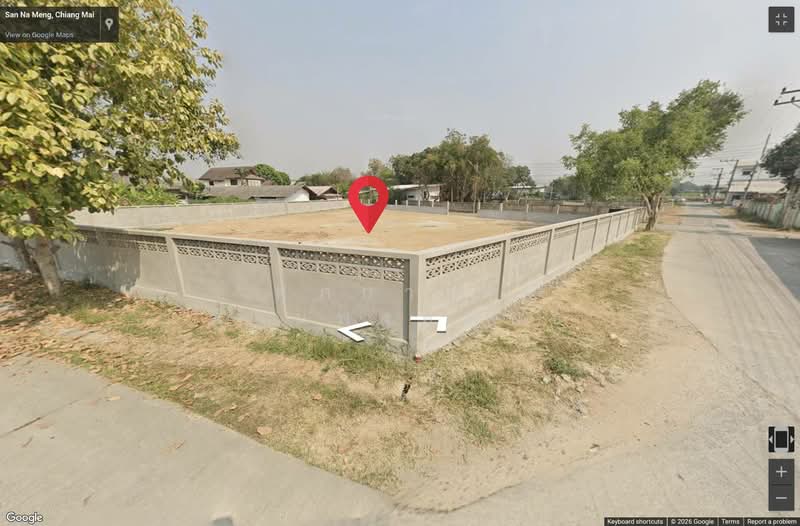 For Sale - Land for sale, 289.6 wa , near Mae Kuang intersection, San Na Meng, Chiangmai, Chiang Mai