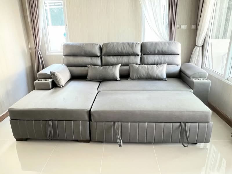 ให้เช่าบ้านแฝด ม.แมกโนลีย์ สวนเสือ ศรีราชา, Chon Buri (Pattaya), Surasak, Si Racha, Chon Buri (Pattaya), 3 Bedrooms, 180 sqm, Semi-Detached House (Twin House) For Rent, by Dusit Saengfa, 500233847 - DDproperty.com