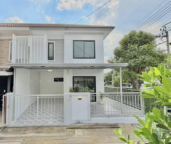 บ้านสวย หลังมุม ถนนเมน #หมู่บ้าน พฤกษา วิลล์ 63/1 ซอยวัดสังฆทาน พระราม 5–วงศ์สว่าง ใกล้แม็คโคร, Nonthaburi, นครอินทร์, Bang Phai, Muang Nonthaburi, Nonthaburi, 3 Bedrooms, 120 sqm, Townhouse For Sale, by บุษบากร (เจี๊ยบ), 500234075 - DDproperty.com