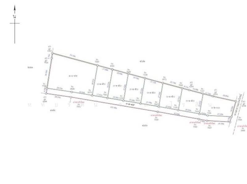 For Sale - Land with mountain and beautiful rice field views, near Central Festival Chiang Mai, Chiang Mai
