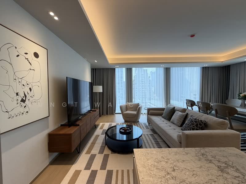 Tonson One Residence, Bangkok, Soi Tonson, Ploenchit Road, Lumphini, Pathum Wan, Bangkok, 2 Bedrooms, 106 sqm, Condo For Rent, by Rungtiwa Chinchai, 500234410 - DDproperty.com