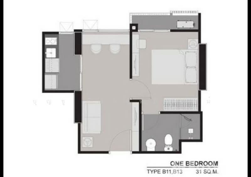 Rhythm Asoke, Bangkok, 299 Asoke - Dindaeng Road, Makkasan, Ratchathewi, Bangkok, 1 Bedroom, 32 sqm, Condo For Sale, by บุญชู อัศวฤทธิพรหม์, 500234483 - DDproperty.com