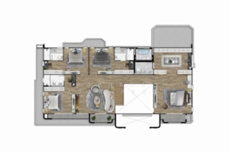 Setthasiri Wongwaen-Chatuchot, Bangkok, 1353 Sam Wa Tawan Tok, Sam Wa Tawan Tok, Khlong Sam Wa, Bangkok, 5 Bedrooms, 499 sqm, Single Detached House For Sale, by Paphada Rattanaburi, 500234586 - DDproperty.com