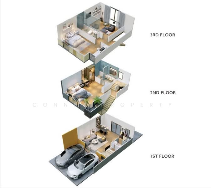 PATIO Ratchapruek-Rama 5, Nonthaburi, Nakhon In, Bang Phai, Muang Nonthaburi, Nonthaburi, 3 Bedrooms, 159 sqm, Townhouse For Sale, by Connex Property, 500235336 - DDproperty.com