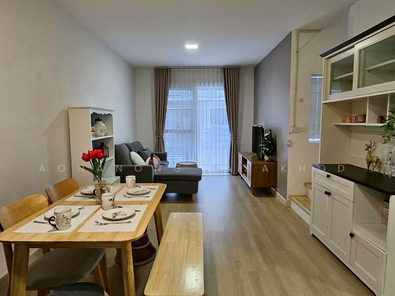 Pruksa Ville 75 Rajapreuk-MaeHia, Chiang Mai, Mae Hia, Muang Chiang Mai, Chiang Mai, 4 Bedrooms, 170 sqm, Townhouse For Rent, by Aonanong Tajakhod, 500235407 - DDproperty.com