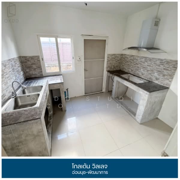 Golden Town Onnut-Pattanakarn, Bangkok, 199 Soi On Nut 65 Yeak 14, Prawet, Prawet, Bangkok, 4 Bedrooms, 166 sqm, Semi-Detached House (Twin House) For Sale, by OKDD STUDIO Co., Ltd., 500235469 - DDproperty.com