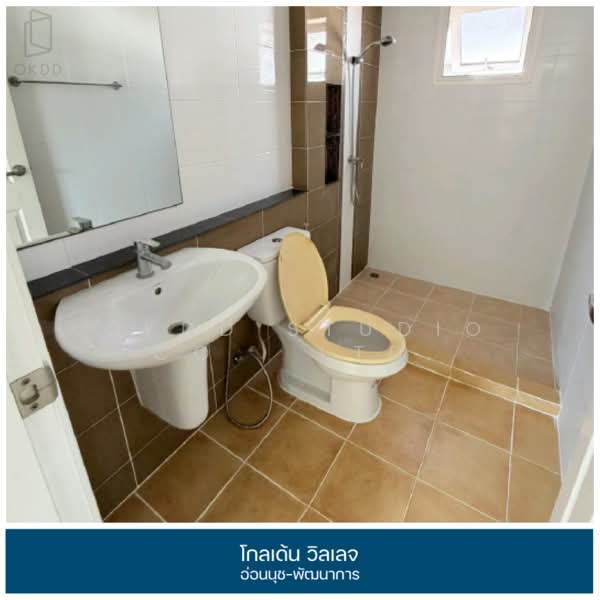 Golden Town Onnut-Pattanakarn, Bangkok, 199 Soi On Nut 65 Yeak 14, Prawet, Prawet, Bangkok, 4 Bedrooms, 166 sqm, Semi-Detached House (Twin House) For Sale, by OKDD STUDIO Co., Ltd., 500235469 - DDproperty.com