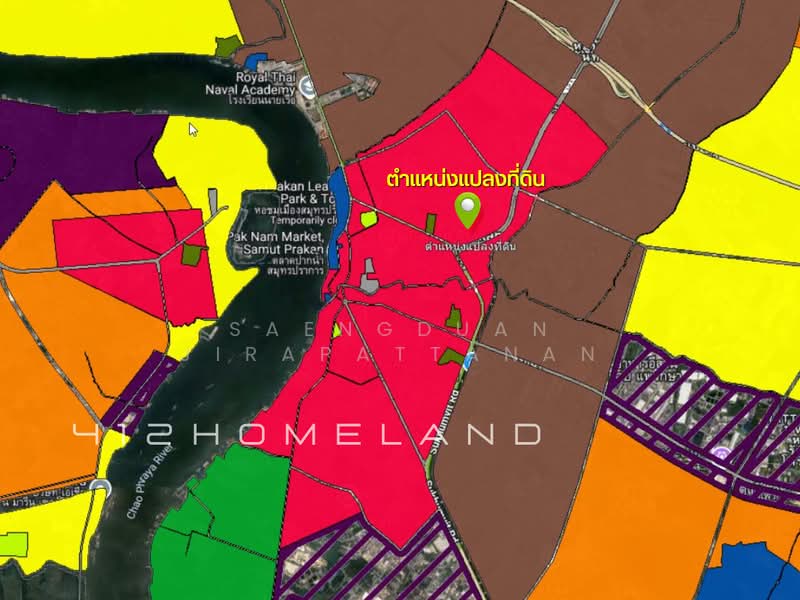 ขายที่ดิน 297 ตรว. ใกล้แยกการไฟฟ้าปากน้ำ ใกล้ BTS ปากน้ำ สมุทรปราการ, สมุทรปราการ, ปากน้ำ, เมืองสมุทรปราการ, สมุทรปราการ, 1,188 ตร.ม., ที่ดิน ขาย, โดย Saengduan Jirapattanan, 500235482 - DDproperty.com