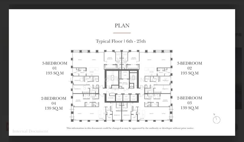 InterContinental Residences Bangkok Asoke, Bangkok, 10 Soi Sukhumvit 16, Khlong Toei, Khlong Toei, Bangkok, 3 Bedrooms, 193 sqm, Condo For Sale, by Jomchanok Aswavibul, 500235526 - DDproperty.com