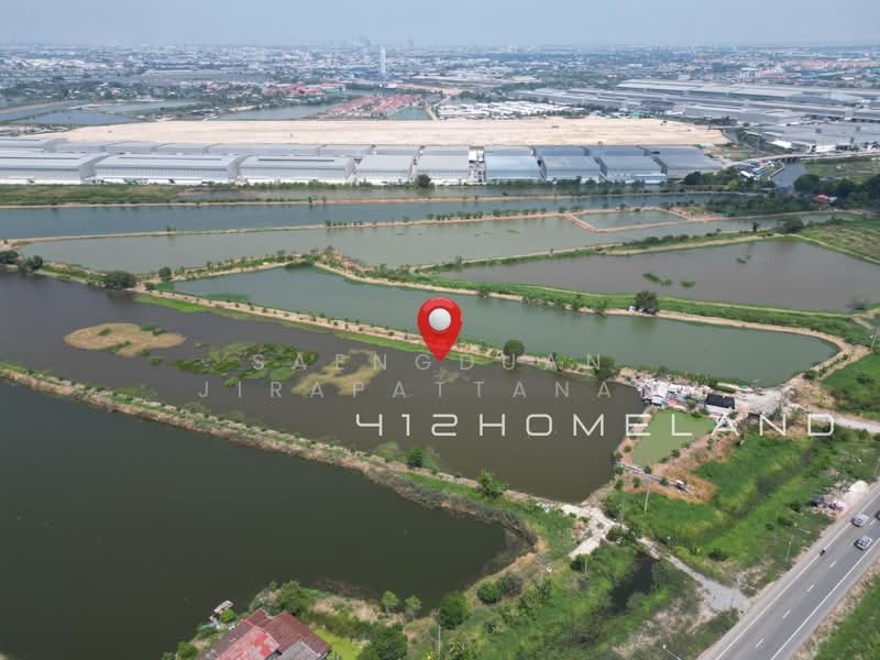 ขายที่ดิน 35 ไร่ ผังสีม่วง ติดถนนเลียบคลองส่งน้ำสุวรรณภูมิ บางพลี สมุทรปราการ, Samut Prakan, Bang Pla, Bang Plee, Samut Prakan, , 57,152 sqm, Land For Sale, by Saengduan Jirapattanan, 500235657 - DDproperty.com