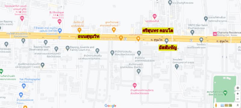 Srisoonthorn Residence, Rayong, Noen Phra, Muang Rayong, Rayong, Studio, 28 sqm, Condo For Rent, by สุเทพ พสุวณิชย์กุล, 500235682 - DDproperty.com