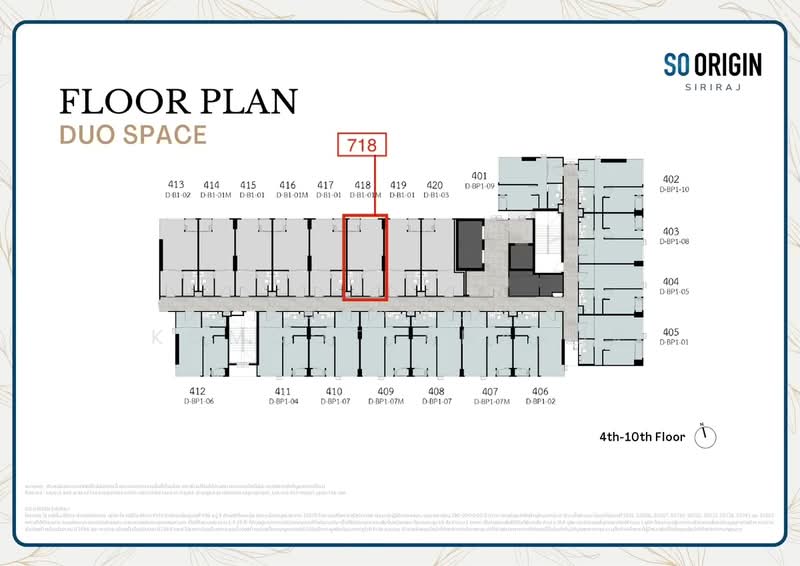 So Origin Siriraj, Bangkok, Ban Chang Lo, Bangkok Noi, Bangkok, 1 Bedroom, 30 sqm, Condo Option To Buy, by Jutanon Komoottanaruk, 500235919 - DDproperty.com