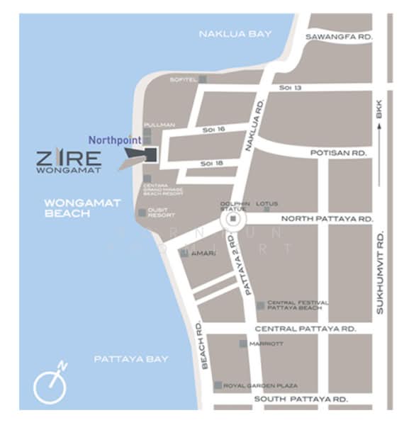 Zire Wongamat, Chon Buri (Pattaya), 456 Soi Naklua 18, Na Kloe, Bang Lamung (Pattaya), Chon Buri (Pattaya), Studio, 39 sqm, Condo For Sale, by Pornpun Promlert, 500236208 - DDproperty.com