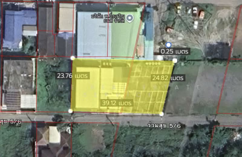 Land with Building Soi Ruamsuk 5/6, Pathum Thani, Ban Mai, Muang Pathum Thani, Pathum Thani, , 588 sqm, Land For Sale, by HOME Real Estate Service, 500236256 - DDproperty.com