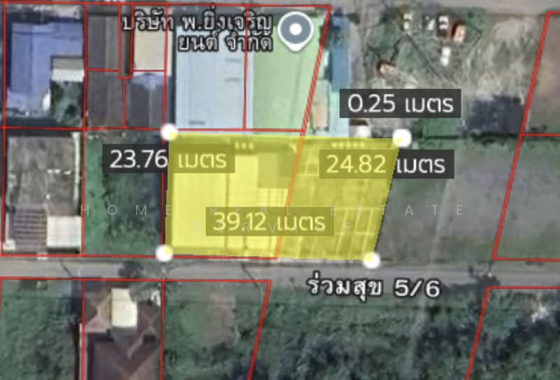Land with Building Soi Ruamsuk 5/6, Pathum Thani, Ban Mai, Muang Pathum Thani, Pathum Thani, , 588 sqm, Land For Sale, by HOME Real Estate Service, 500236256 - DDproperty.com