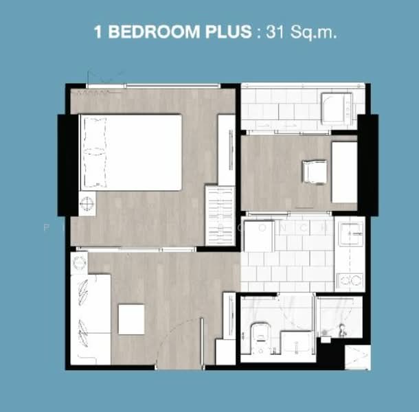 Ciela Charan 13 Station, Bangkok, Soi Charansanitwong 13, Charansanitwong Road, Wat Tha Pra, Bangkok Yai, Bangkok, 1 Bedroom, 31 sqm, Condo For Sale, by Pichamon Boonchit, 500236268 - DDproperty.com