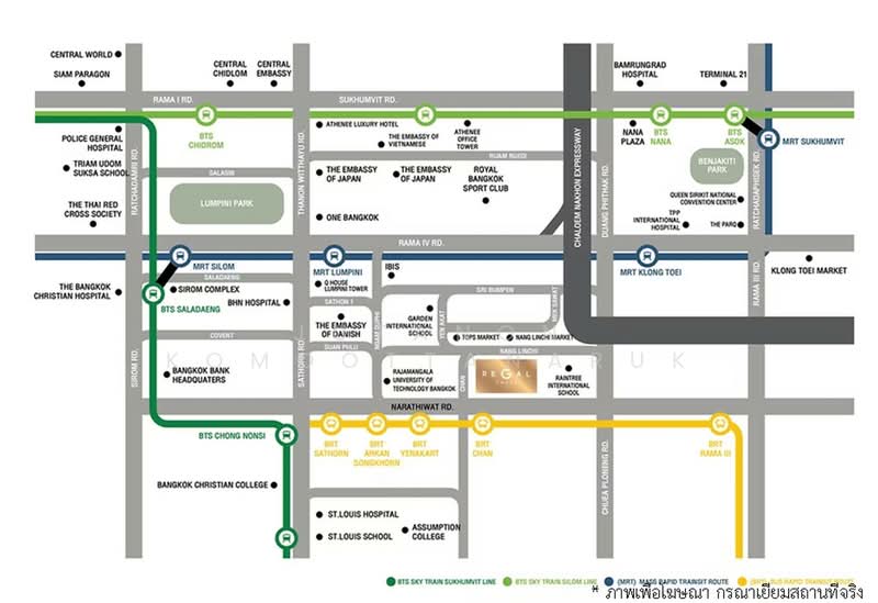 Regal Sathon-Naradhiwas, Bangkok, Naradhiwas Rajanagarindra Road, Thung Maha Mek, Sathon, Bangkok, 1 Bedroom, 33 sqm, Condo For Sale, by Jutanon Komoottanaruk, 500236271 - DDproperty.com