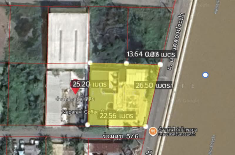 ขาย - ที่ดินพร้อมสิ่งปลูกสร้าง ซอยร่วมสุข 5/6, ปทุมธานี