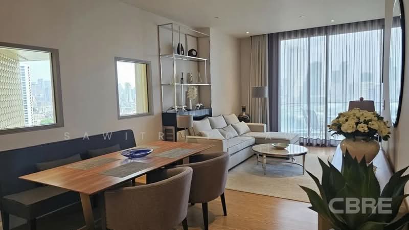 Magnolias Waterfront Residences, Bangkok, 259 Charoen Nakhon Road, Khlong Ton Sai, Khlong San, Bangkok, 1 Bedroom, 79 sqm, Condo For Rent, by Sawitri Posawat, 500236786 - DDproperty.com