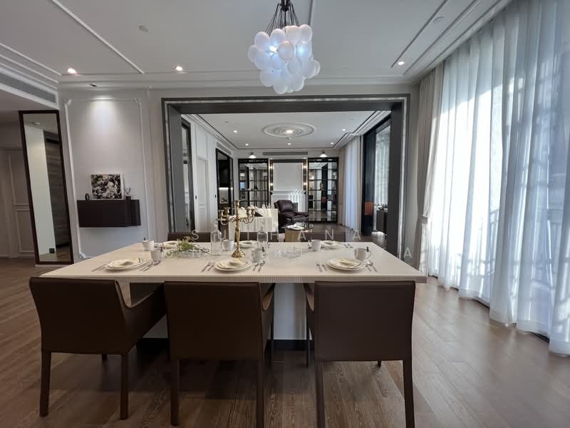 Muniq Langsuan, Bangkok, Soi Tonson, Lumphini, Pathum Wan, Bangkok, 2 Bedrooms, 152 sqm, Condo For Rent, by Suthana Tungsriouya, 500237023 - DDproperty.com