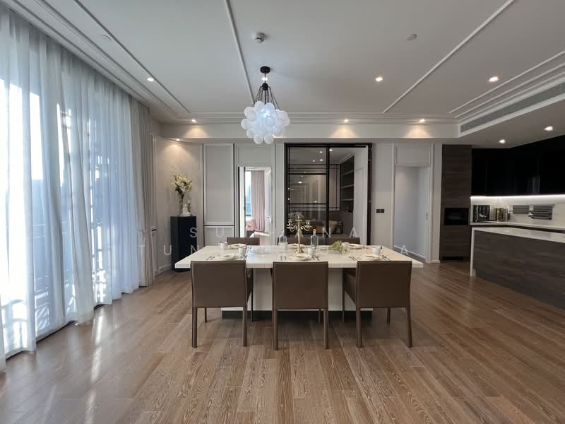Muniq Langsuan, Bangkok, Soi Tonson, Lumphini, Pathum Wan, Bangkok, 2 Bedrooms, 152 sqm, Condo For Rent, by Suthana Tungsriouya, 500237023 - DDproperty.com