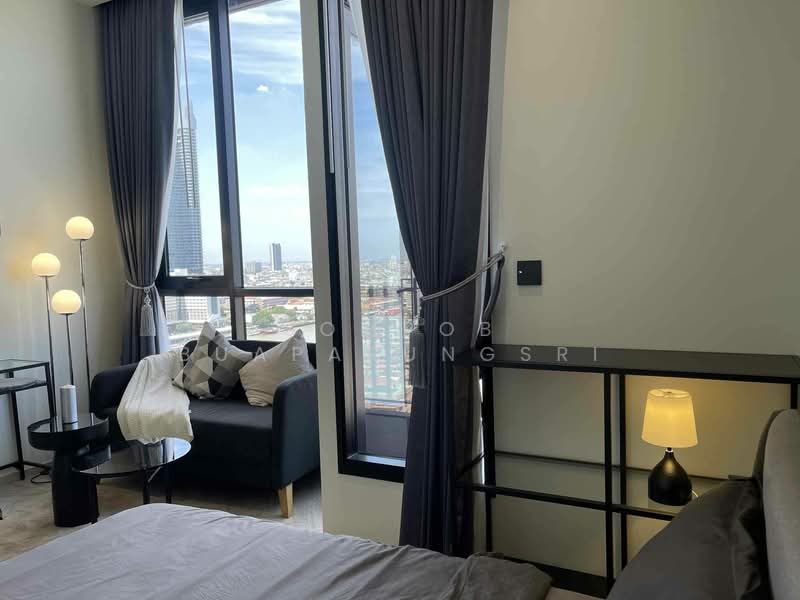 Chapter Charoennakhon–Riverside, Bangkok, Charoennakorn Road, Bang Lam Phu Lang, Khlong San, Bangkok, Studio, 26 sqm, Condo For Rent, by Sompob Buaparungsri, 500237469 - DDproperty.com