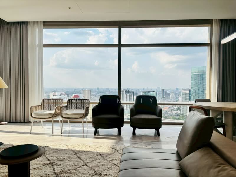 Four Seasons Private Residences, Bangkok, 300 Charoen Krung Road, Yan Nawa, Sathon, Bangkok, 2 Bedrooms, 138 sqm, Condo For Rent, by Piyawan Maiyapan, 500237547 - DDproperty.com