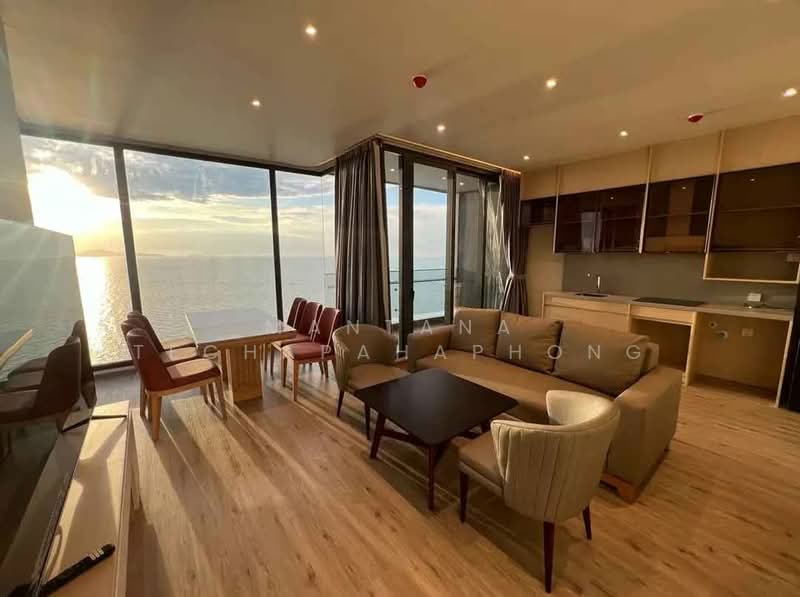 Arom Wongamat, Chon Buri (Pattaya), Na Kluea 16 Alley, Na Kloe, Bang Lamung (Pattaya), Chon Buri (Pattaya), 2 Bedrooms, 86 sqm, Condo For Rent, by Mantana Techapahaphong, 500237788 - DDproperty.com